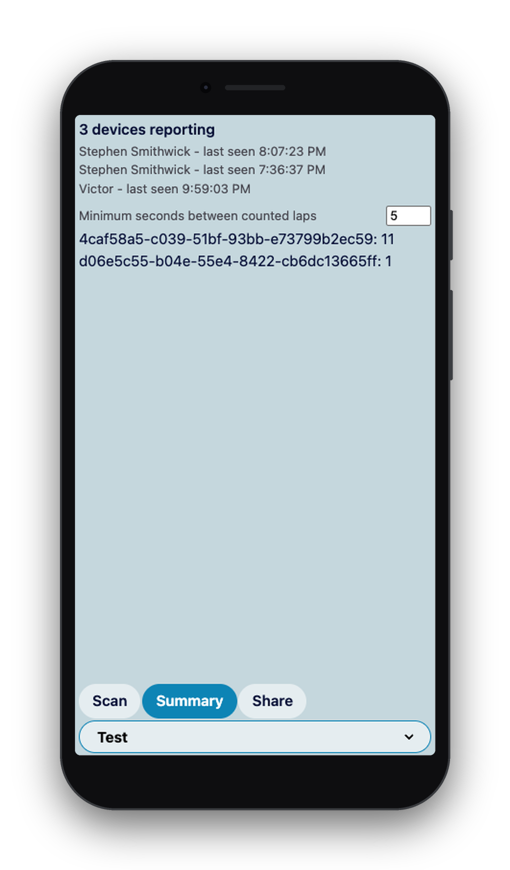 Laps screenshot 2